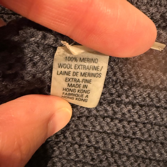 Elie Tahari Black Shawl Collar Cardigan - Picture 5 of 5